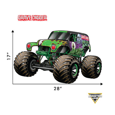 Monster Jam Grave Digger Interactive Wall Decal